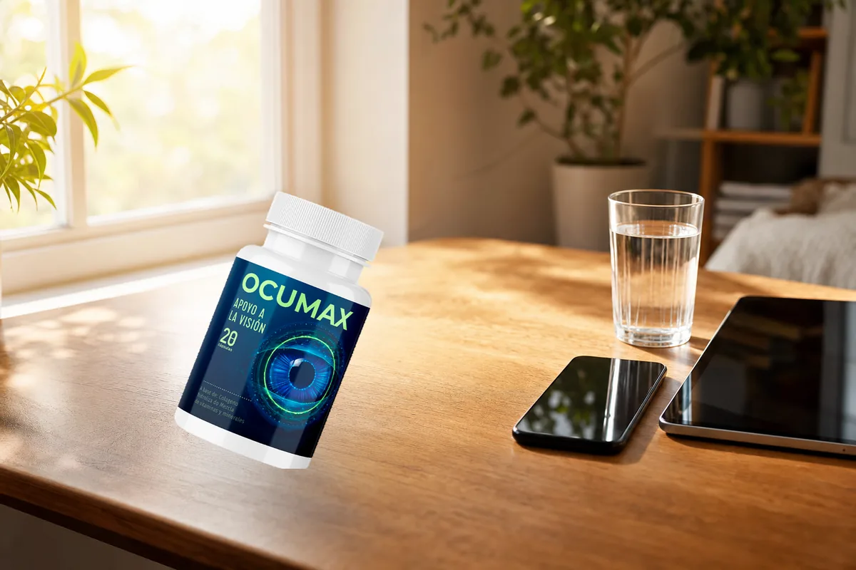 Ocumax viene en cápsulas orales, no en gotas